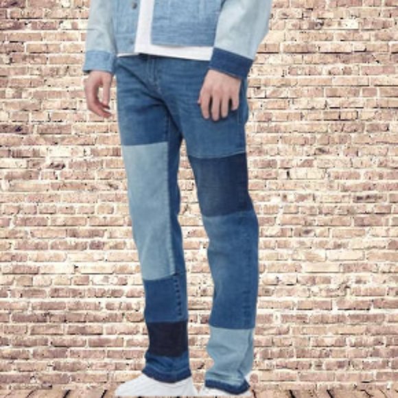 LEVI'S 30 X34 NWT Made & Crafted Patchwork Selvedge Jeans NWT W31 - Picture 8 of 13
